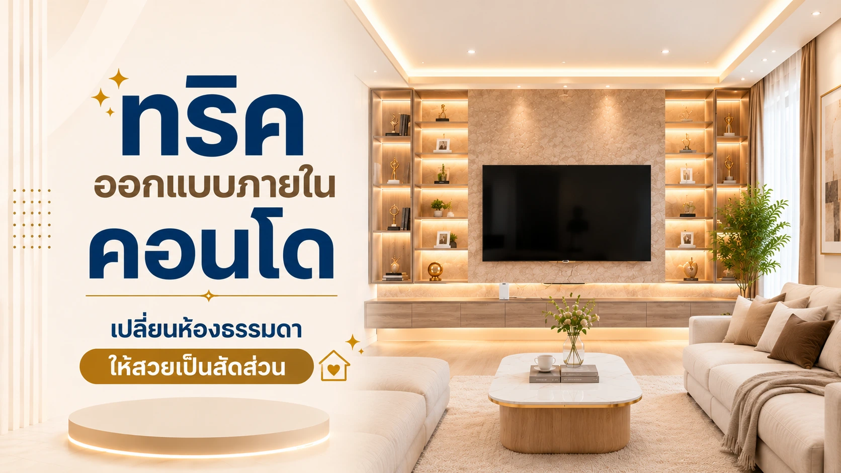 ออกแบบภายในคอนโด